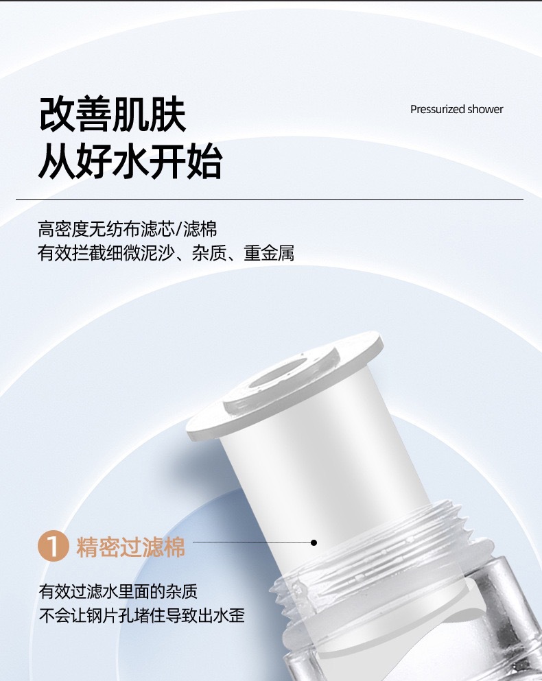 Cross-border pressurized showerhead, turbine pressurized household water heater, bath heater, shower and rain shower set undefined