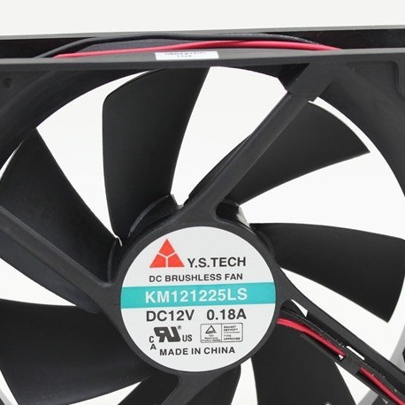 原箱全新元山 KM121225LS 12025 12cm 12V 0.18A 大风散热风扇