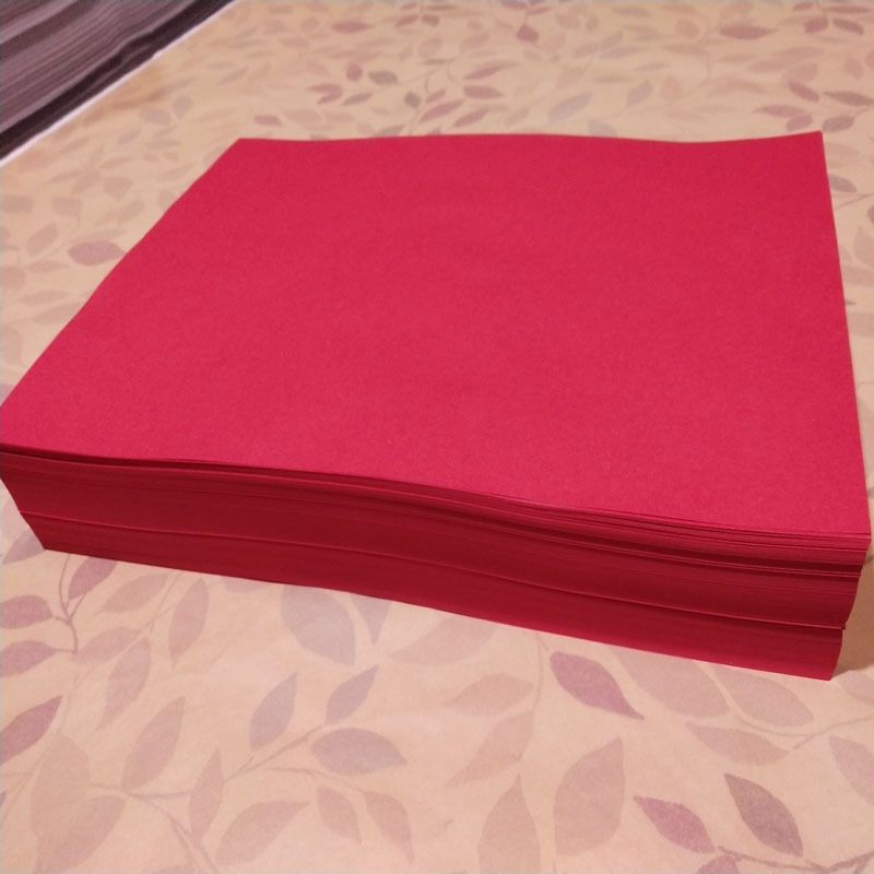 A3 Printing Copy Big red Two-sided Big red paper-cut Paper-cuts for Window Decoration Art Engravedpaper printing red paper 100 Zhang/package