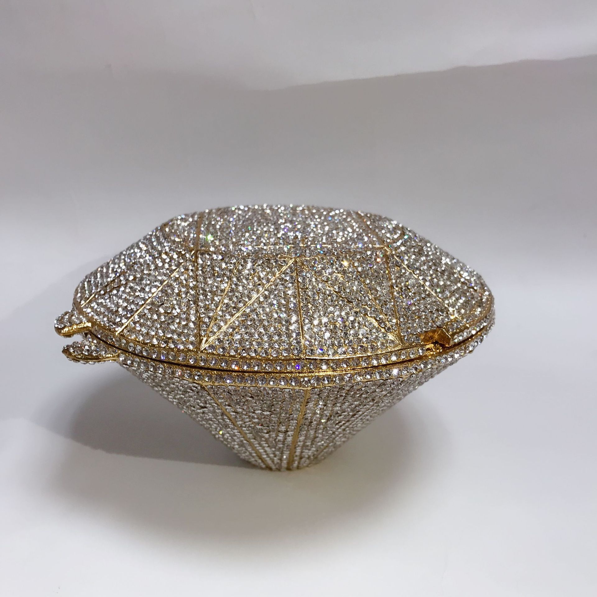 Selección estricta de bolsas de cristal de diamantes, bolsas de cristal de diamantes para banquete, bolsas de mano para mujeres