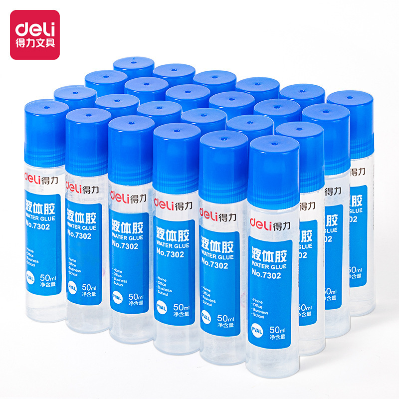 デリ液体接着剤 7302 大型 50 ミリリットル接着剤スティックオフィス学生用高粘度液体接着剤ドロップシッピング|undefined