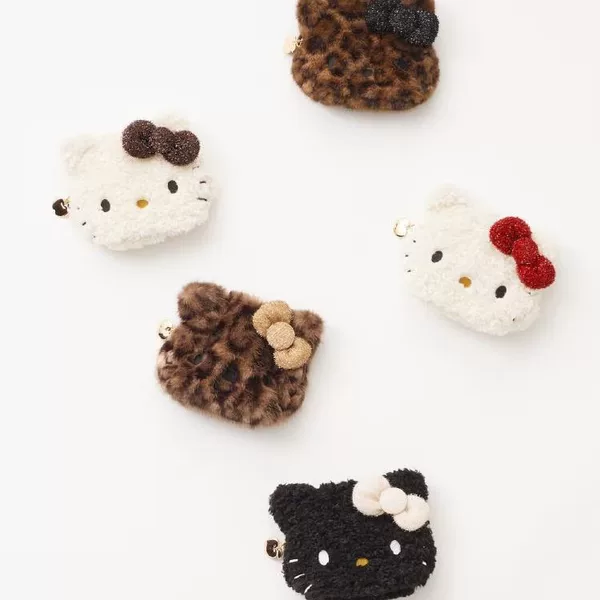 Japanese-Style Autumn and Winter Plush Cute Cartoon Coin Purse New Big Head Design Small Item Storage Portable Girls' Storage Bag
