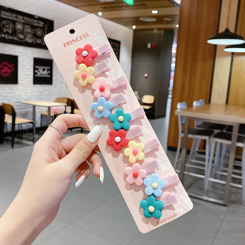 Nueva horquilla para niños pequeña horquilla para niña clip lindo de pico de pato pequeño volumen de cabello clip de bebé Bangs clip al por mayor