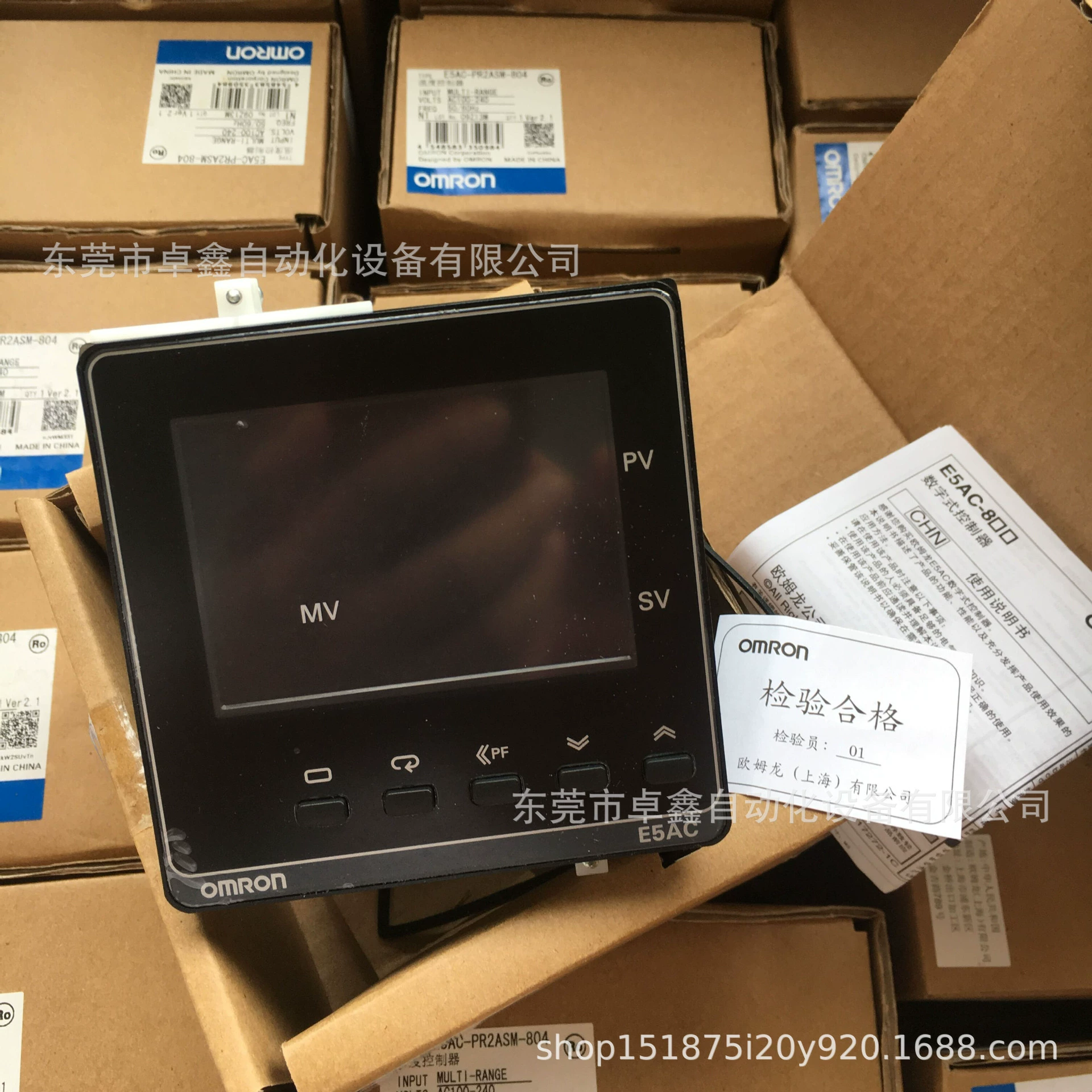 Контроллер температуры Omron E5AC-CX3ASM-804 E5AC-PR2ASM-804 в биржевых торге