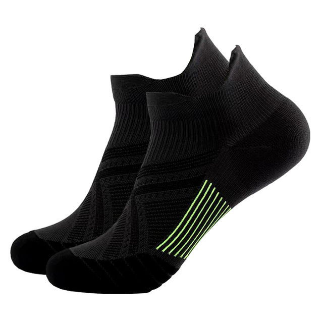 New Sports Tight Running Ankle Socks Black Breathable Quick Dry Fitness Sports Short Socks Low Cut Socks