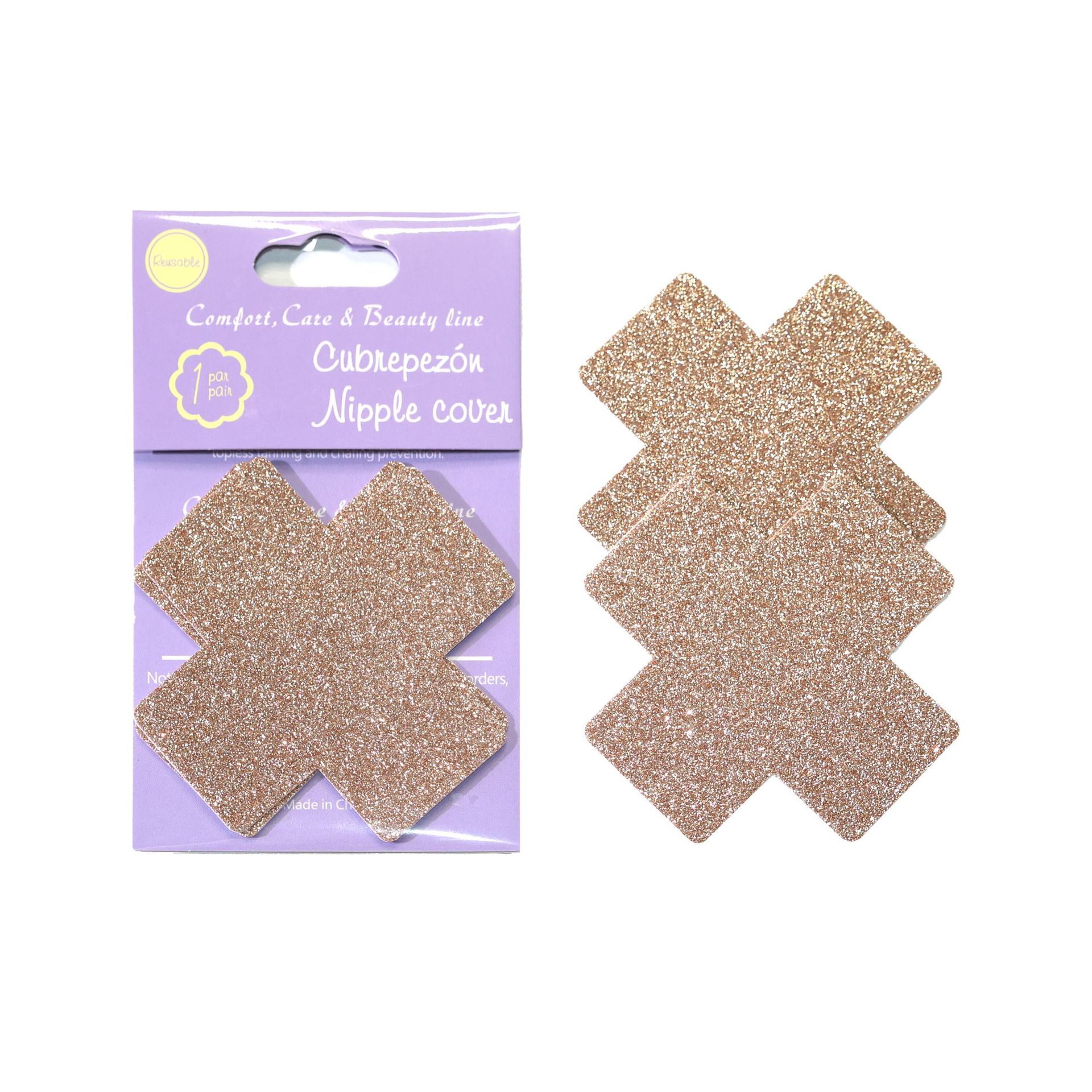 반짝이 골드 크로스