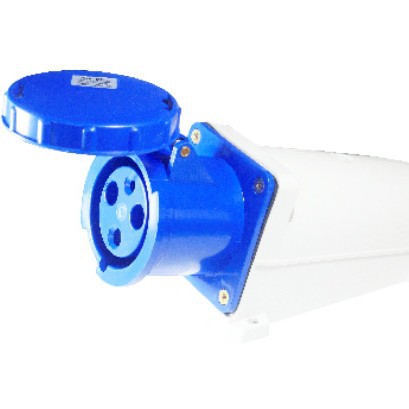 工业插头插座63A/明装插座AJ-133防水工业设备直插式电源防水型