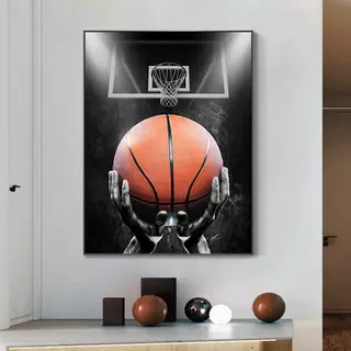 NBA海报蜕变篮球装饰画科比健身房体育馆挂画客厅墙壁画卧室书房