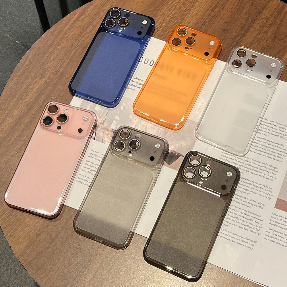 Ultra-Thin Instant Change Case Suitable for Apple 17 Pro Max, Anti-Drop Phone Case with Transparent Precision Holes, iPhone 16 Protective Cover 15