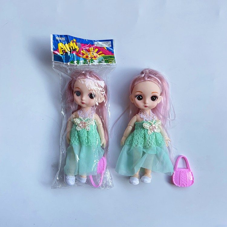 Sola simulación DIY muñeca Barbie al por mayor OPP bolsa chica de juguete piso push stall Premio muñeca princesa