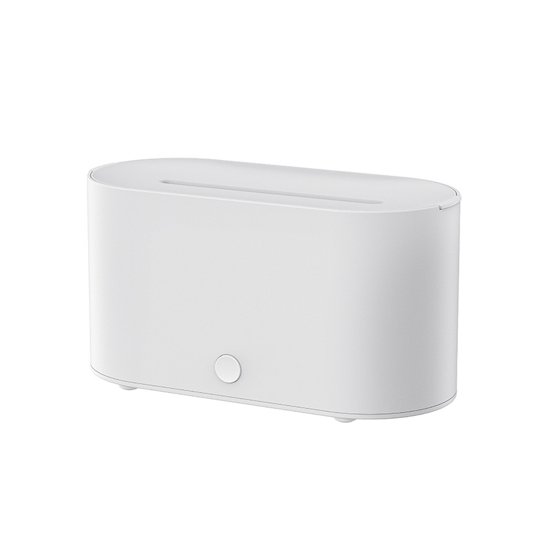 3D-Diffusor für ätherische Öle mit Regenbogenflamme und USB, Mini-Luftbefeuchter für Zuhause und Büro, Ultraschall-Lufterfrischer für Aromatherapie, dekoratives Stimmungslicht_voghion.com