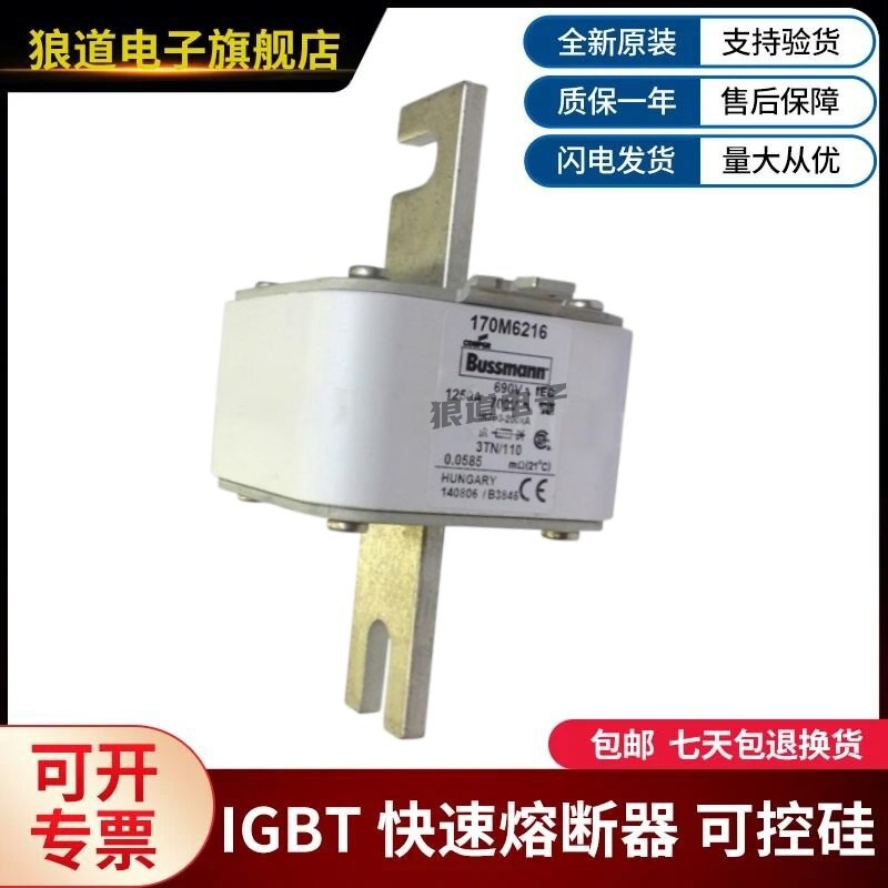 供应正品原装现货170M6216 170M6217 170M6218巴斯曼熔断器