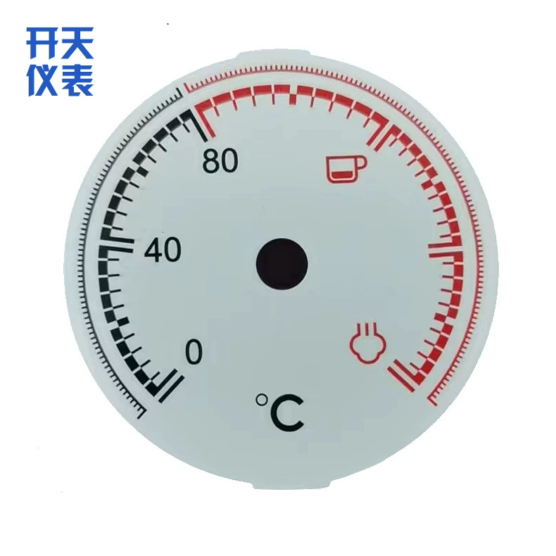 Ningbo Манометр Циферблат Аксессуары для кофе Манометр Циферблат Многоцветный плоский циферблат Чаша в форме циферблата