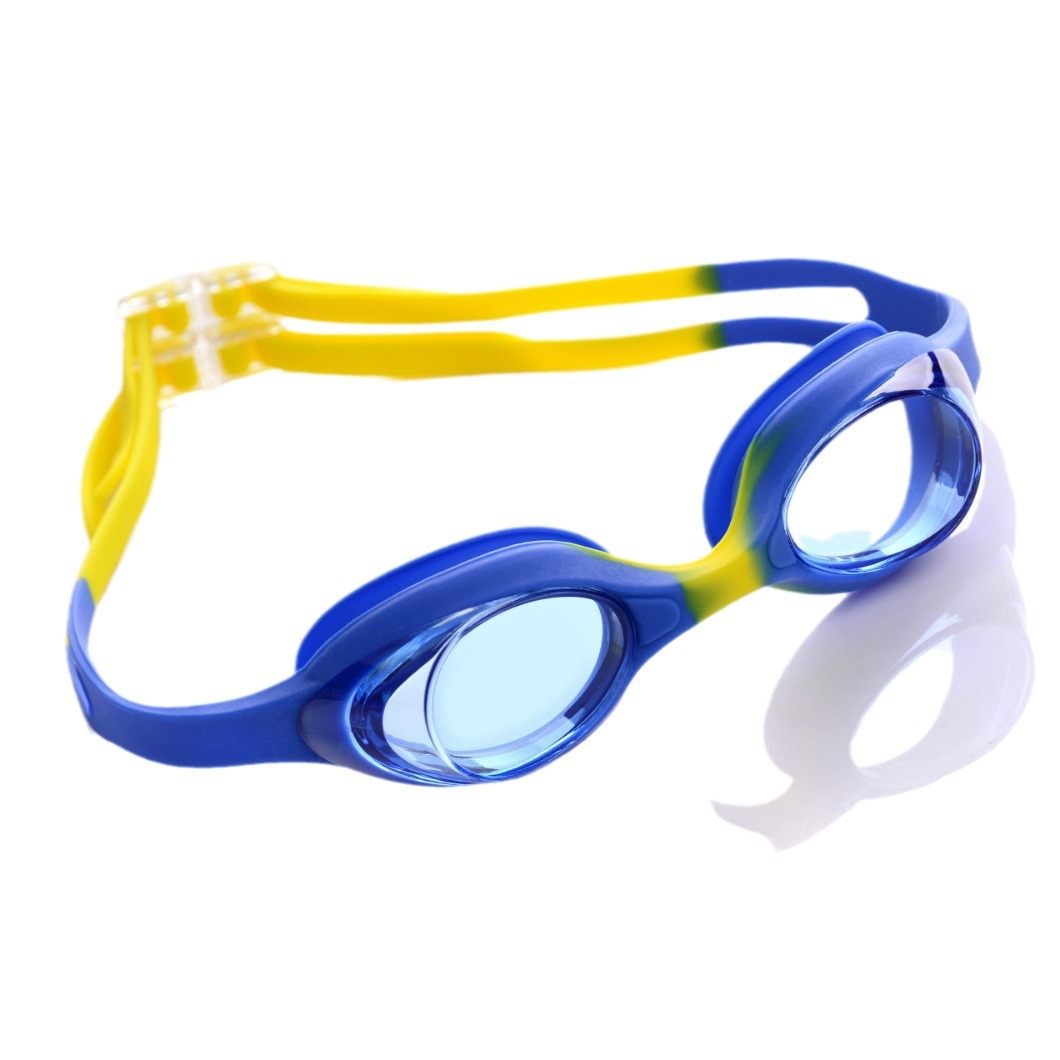 Gafas de Natación Infantil de Marco Grande Modelo 1300 de Silicona y PC, Antivaho y HD