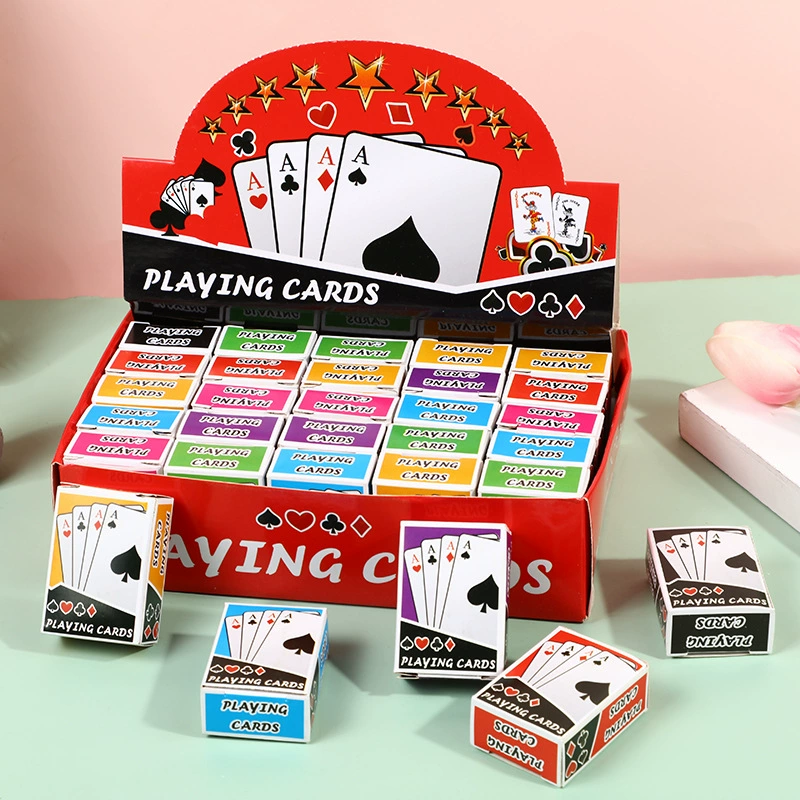 Small cartoon cute playing cards
