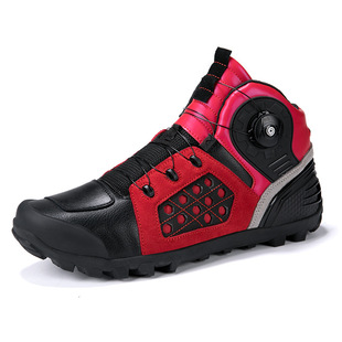 Motorcycle Shoes Motorcycle Riding Shoes Men's Knight Four Seasons Colorful Motorcycle Boots Racing Boots Four Seasons Motorcycle Travel Equipment