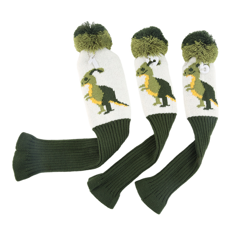 Los fabricantes suministran cubierta del Club de Golf cubierta de madera de punto cubierta del Club de Golf cubierta del patrón de punto cubierta de varilla transfronteriza Venta caliente