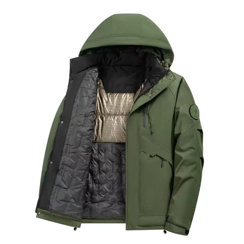 Scarecrow 2025 New Soft Shell Jacket with Cotton Padded Jacket for Women, Slim and Not Bulky Cotton Jacket