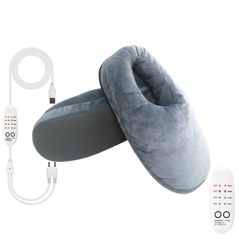 슈퍼 소프트 스플릿 슬리퍼 그레이