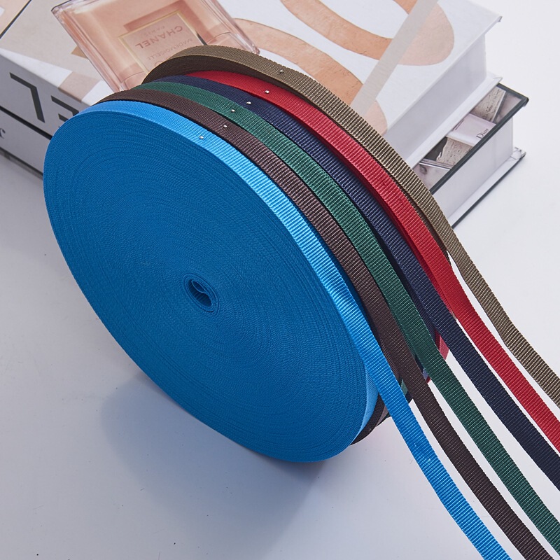 Ribbon Hemming with Herringbone Pattern Plain Weave Thickened Polypropylene Webbing Clothing Suitcase Luggage Accessories Webbing