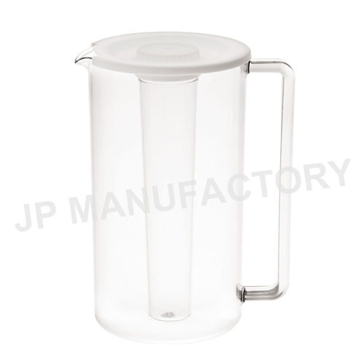 塑料PC冷水壶中间放冰冷水壶家用冰水扎壶凉白开水壶