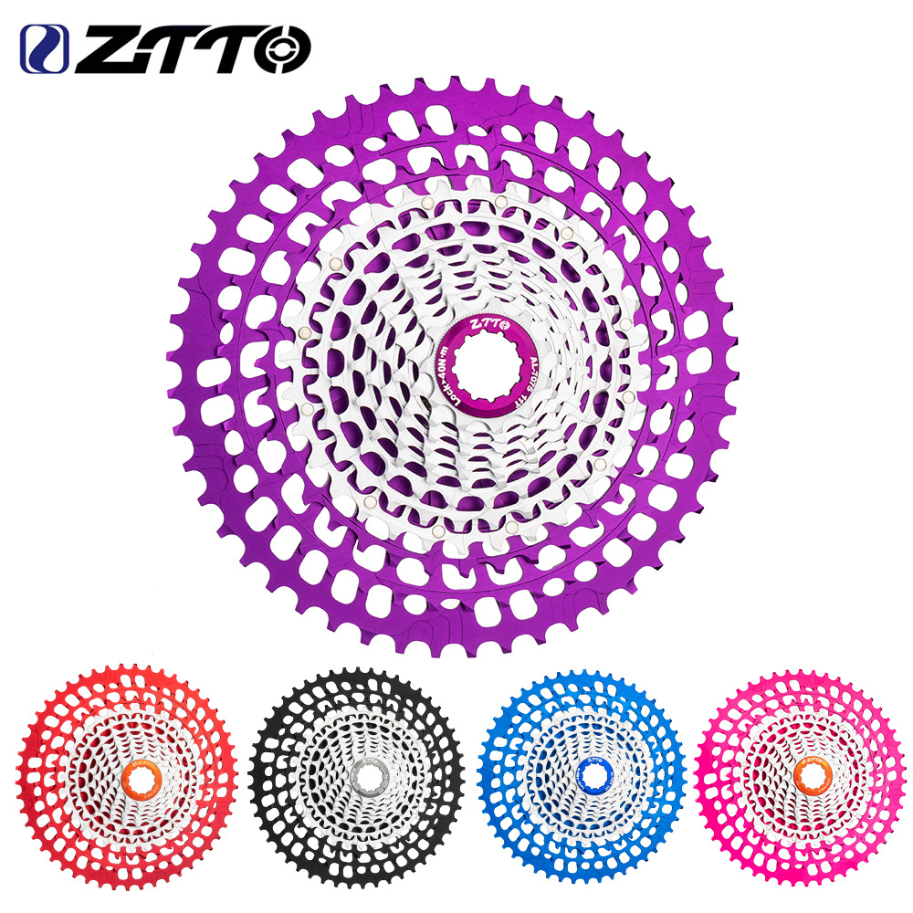 Volante de bicicleta ZTTO 12 velocidades 50HG tipo de bicicleta de montaña volante ultraligero tipo tarjeta todo en uno volante de velocidad variable tipo tarjeta vacía