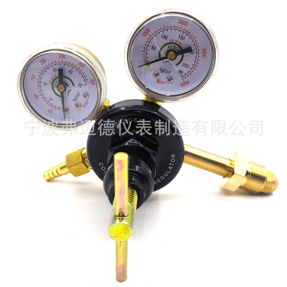 加长氧气减压器 跨境电商 氧气表出口东南亚非洲OXYGEN气瓶减压阀