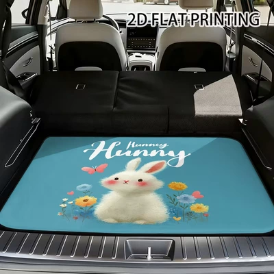 Trunk Mat: Leather Cartoon Trunk Mat - 1-63-suit-51-75100cm-crystal-velvet-standard-version