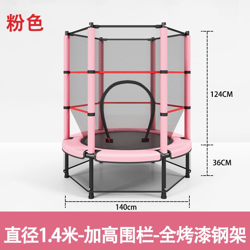 Cama de salto para niños, cama de salto interior doméstica, trampolín anti-rollback, cama de salto transfronteriza para niños, juguetes image 8