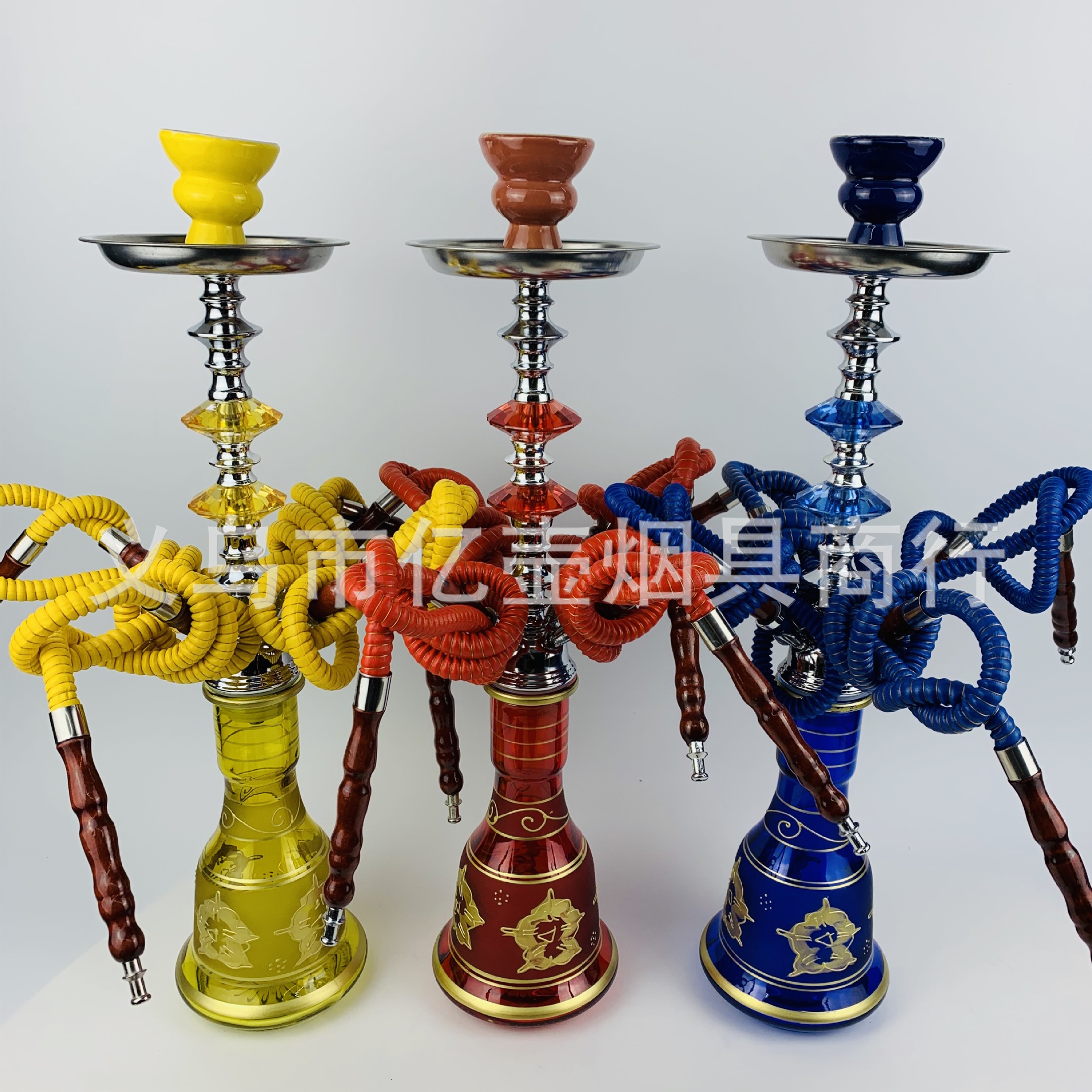 Supply cross-border Arabian glass hookah...