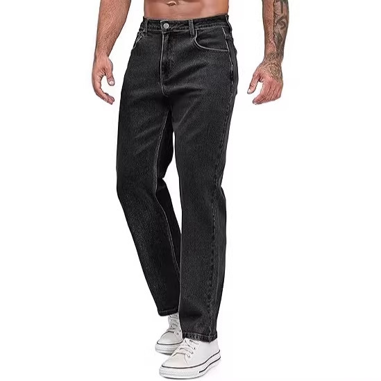 Men's Regular Fit Stretch Denim Jeans, Straight Leg, 5-Pocket Classic Comfortable Elastic Denim Pants Men's Regular Fit Stretch Denim Jeans, Straight Leg, 5-Pocket Classic Comfortable Elastic Denim Pants