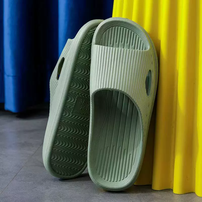 Летние шлёпанцы для любимых для мужчин и женщин, нескользящий слайд, сезон 2021, мягкая подошва