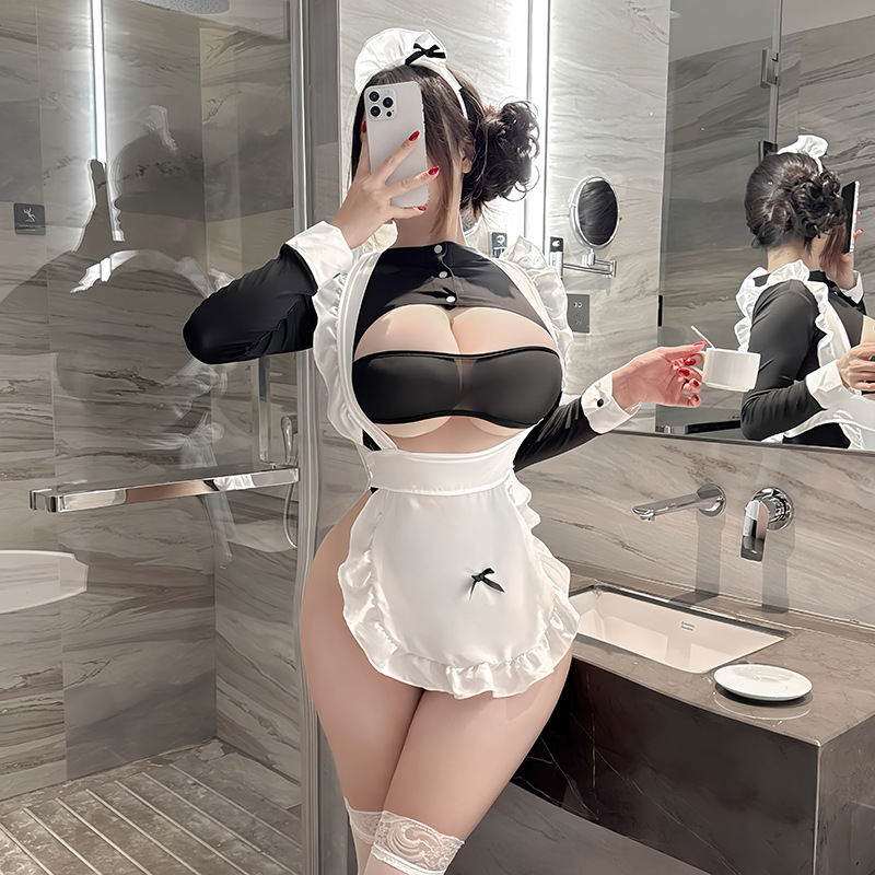 Sexy Intimates Two-Dimensional Maid Costume Cos Cute Maid Lolita Dress Lolita Cosplay Costume