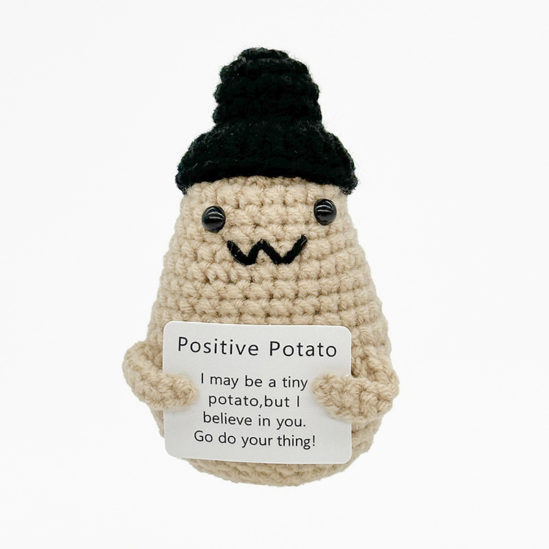 Muñeco Tejido a Mano de Felpa Decorativo para Escritorio y Regalo image 68