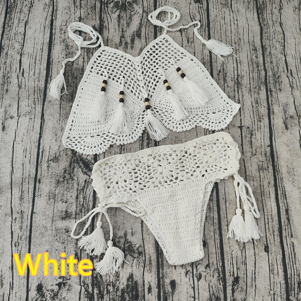 183g Weight Sexy Feel Of Sensation Mid Waist Panties Waist Bikini Panties Style Bralette Bra Category Polyacrylonitrile Fiber Fabric Type Stretchy Elasticity 2 Pieces Set Quantity Swimming Pool, Beach Occasion Solid Color Pattern Women's Gender Women's Solid Color 2 Pieces Set Bikinis Swimwear 6