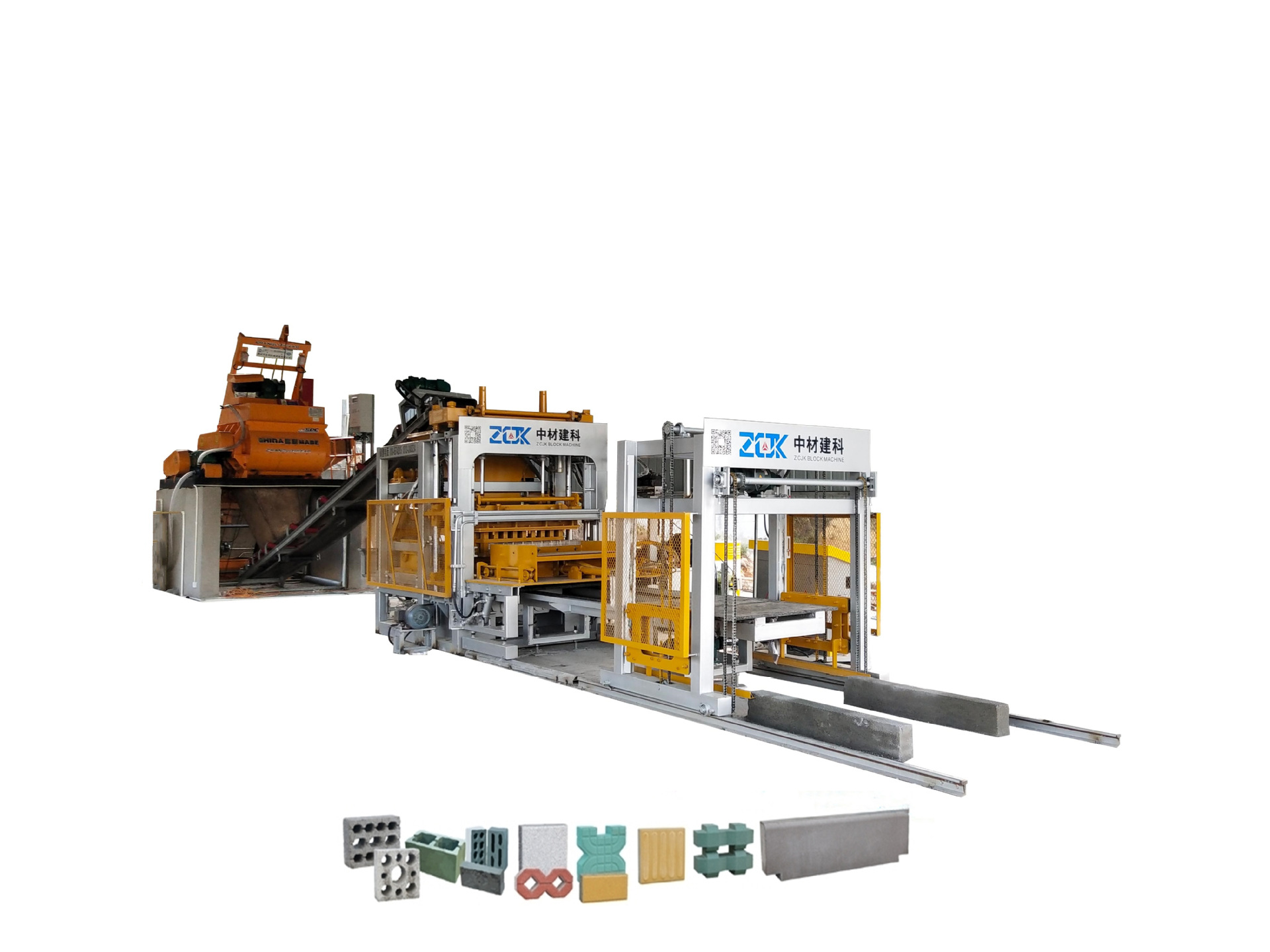中材建科大型砖机全自动压砖机制砖机 免烧空心砖机 水泥砖设备厂