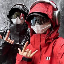 莆田B家登山冲锋衣女朱雀三合一防风防水两件套男国标户外登山服