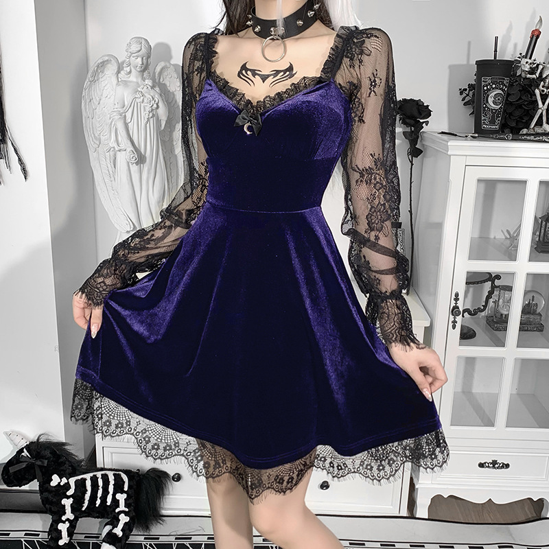 ワンピース Lumignon Classical Lace lady dress Ten O Clock Cinderella, Elegant Rococo Lolita Fashion Floral