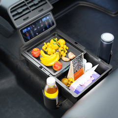 Car storage box seat handle box storage box universal adjustable car interior accessories tissue car storage box