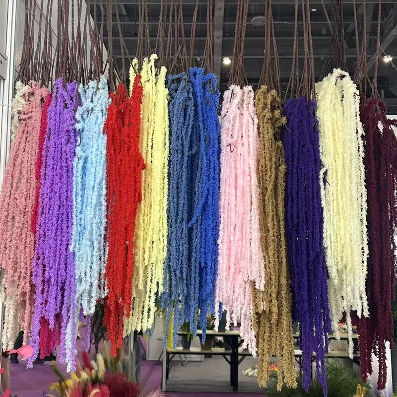 Artificial Hanging Rice Yarn Soft Silk Hotel Wedding Ceiling Hanging Lover's Tears Hanging Background Flower Soft Decoration Wedding Hall Artificial Hanging Rice Yarn Soft Silk Hotel Wedding Ceiling Hanging Lover's Tears Hanging Background Flower Soft Decoration Wedding Hall