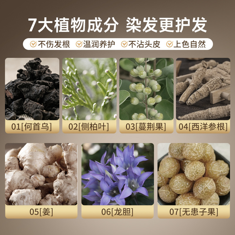Gaotiya バブル染毛剤植物ノンスティック頭皮理髪店染毛剤クリームホーム女性ブラウン卸売工場|undefined