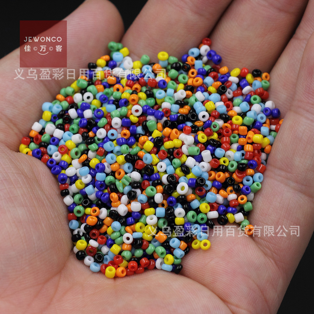 2mm mixed color imitation porcelain sexy bead