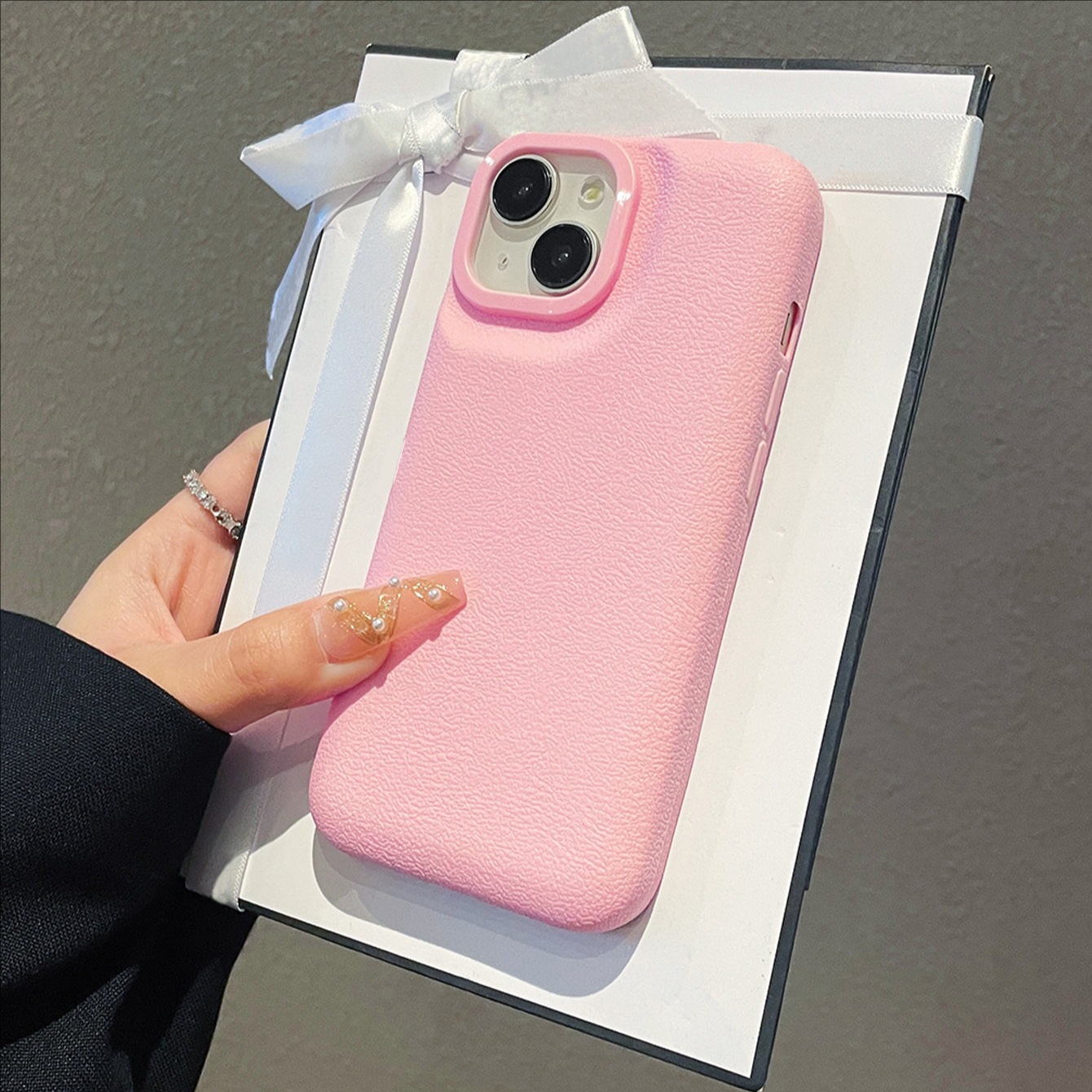 airbag leather pattern for apple 16promax phone case 15 drop-resistant 14tpu soft high-grade mobile phone protective case