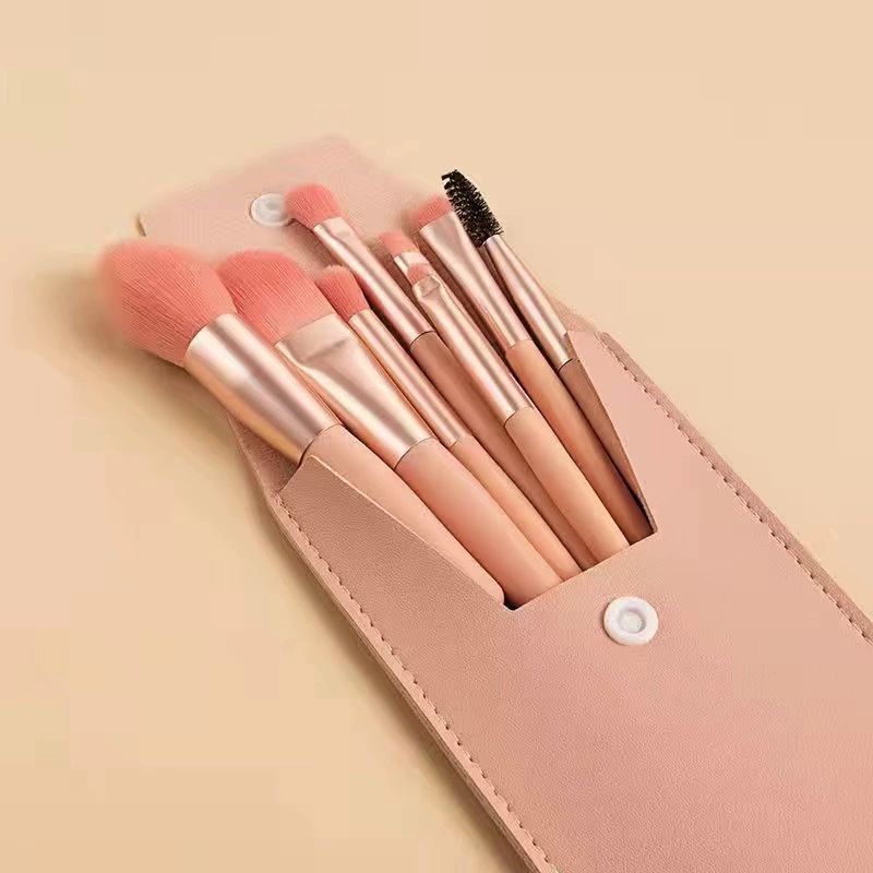 Ручная маленькая рассыпчатая пудра, кисть concealer, для начинающих, 8 штук, 8 штук