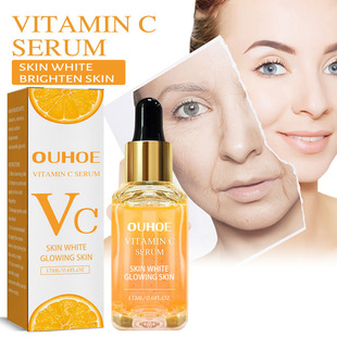 OUHOE Vitamin C Essence Fade Fine Lines Moisturizing Skin Brightening Essence Skin Brightening Moisturizing Firming Essence