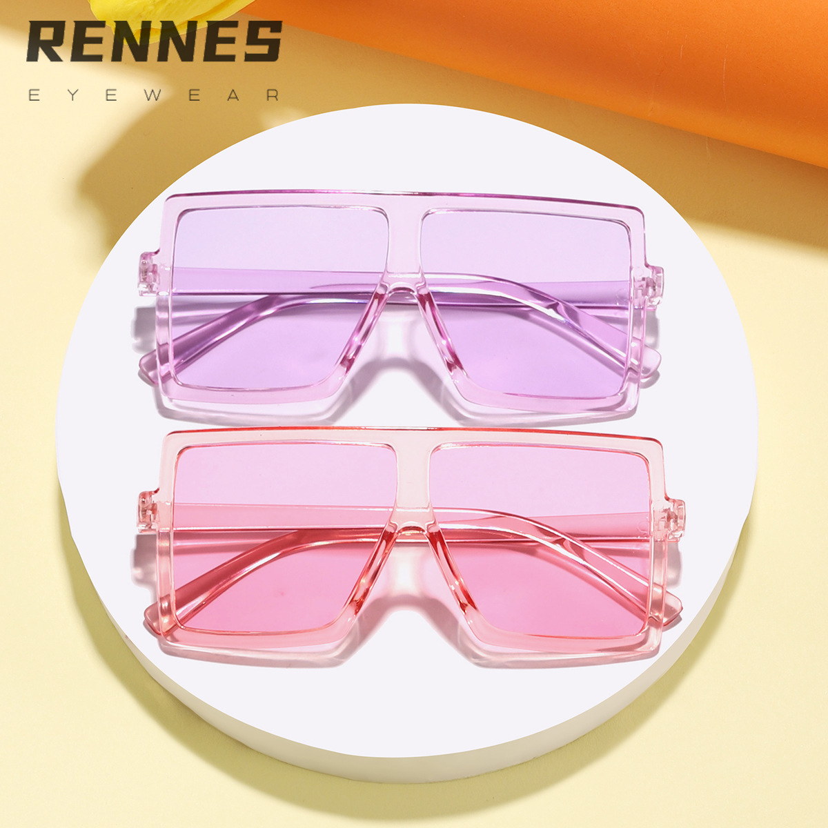 2021 nuevos niños cuadrados de Marco grande gafas de sol de moda niños y niñas gafas de sol de moda gafas transfronterizas 2326