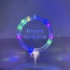 INS wind cross -border lamp lighting cake decoration birthday happy birthday cake plug -in birthday with light cake decoration