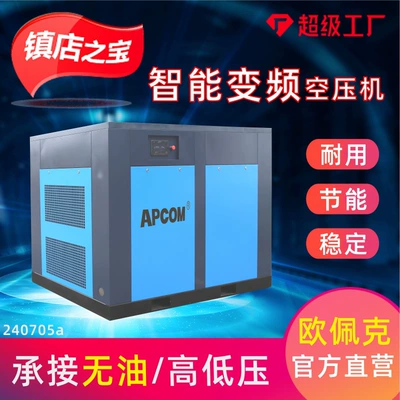Permanent Magnet Variable Frequency 55Kw Screw-Type Air Compressor 45Kw Industrial-Grade Small Screw-Type Air Pump Air Compressor