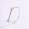 【86】Steel color big D with diamond rotating