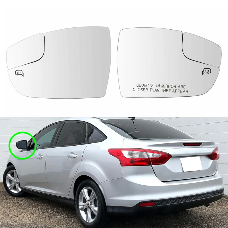 Suitable for 13-20 Ford Focus Fusion Us Standard Reversing Lens Left and Right Reflective Glass Replacement